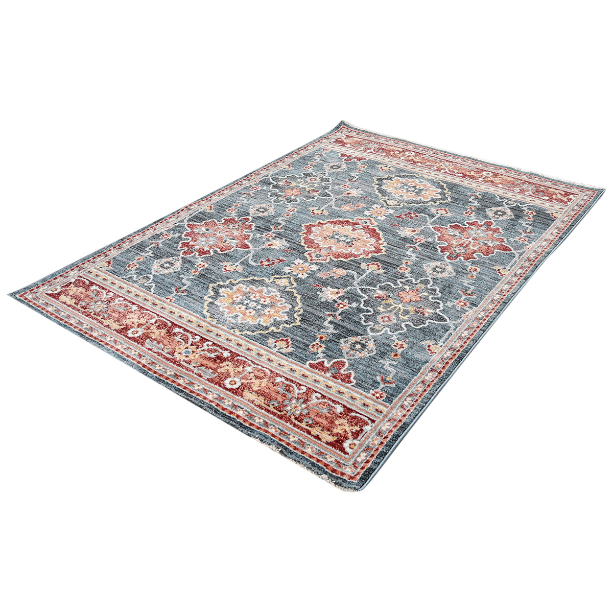 Χαλί (160X230) Polcarpet Mystic Kilvana 6813 Blue Home Χαλιά Σαλονιού Spitishop