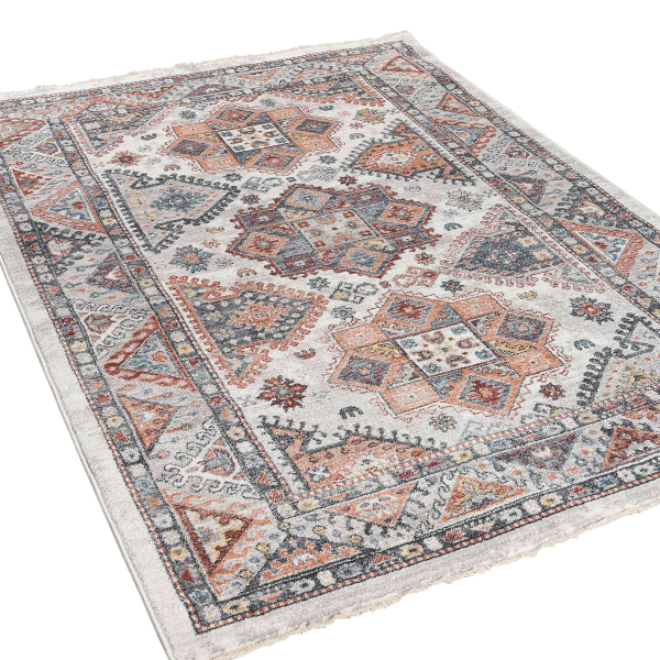 Χαλί (160x230) Polcarpet Mystic Kilvana 1347 Silver/L.Grey/Rose