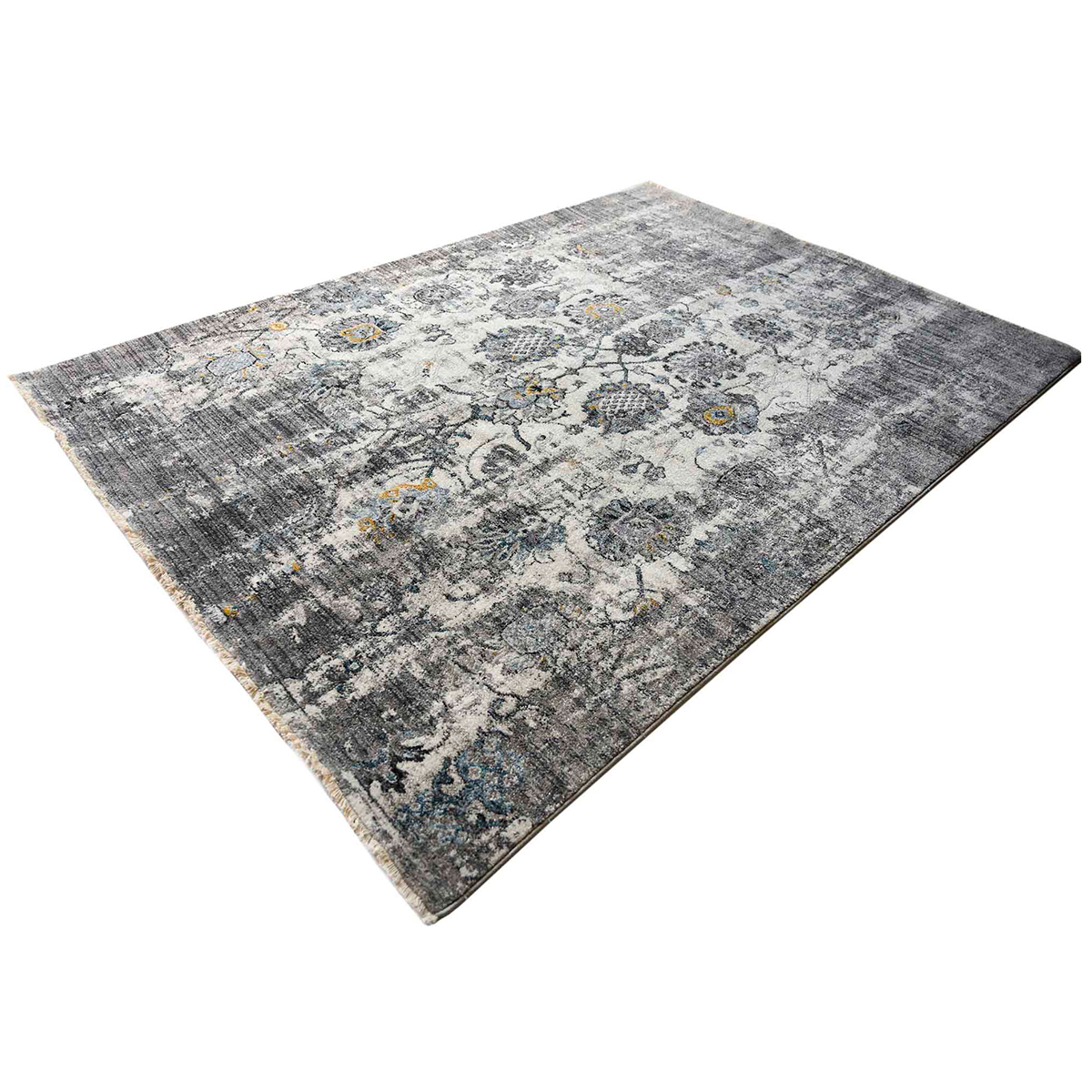 Χαλί (200X290) Polcarpet Mystic Kilvana 3612 Silver Home Χαλιά Σαλονιού Spitishop