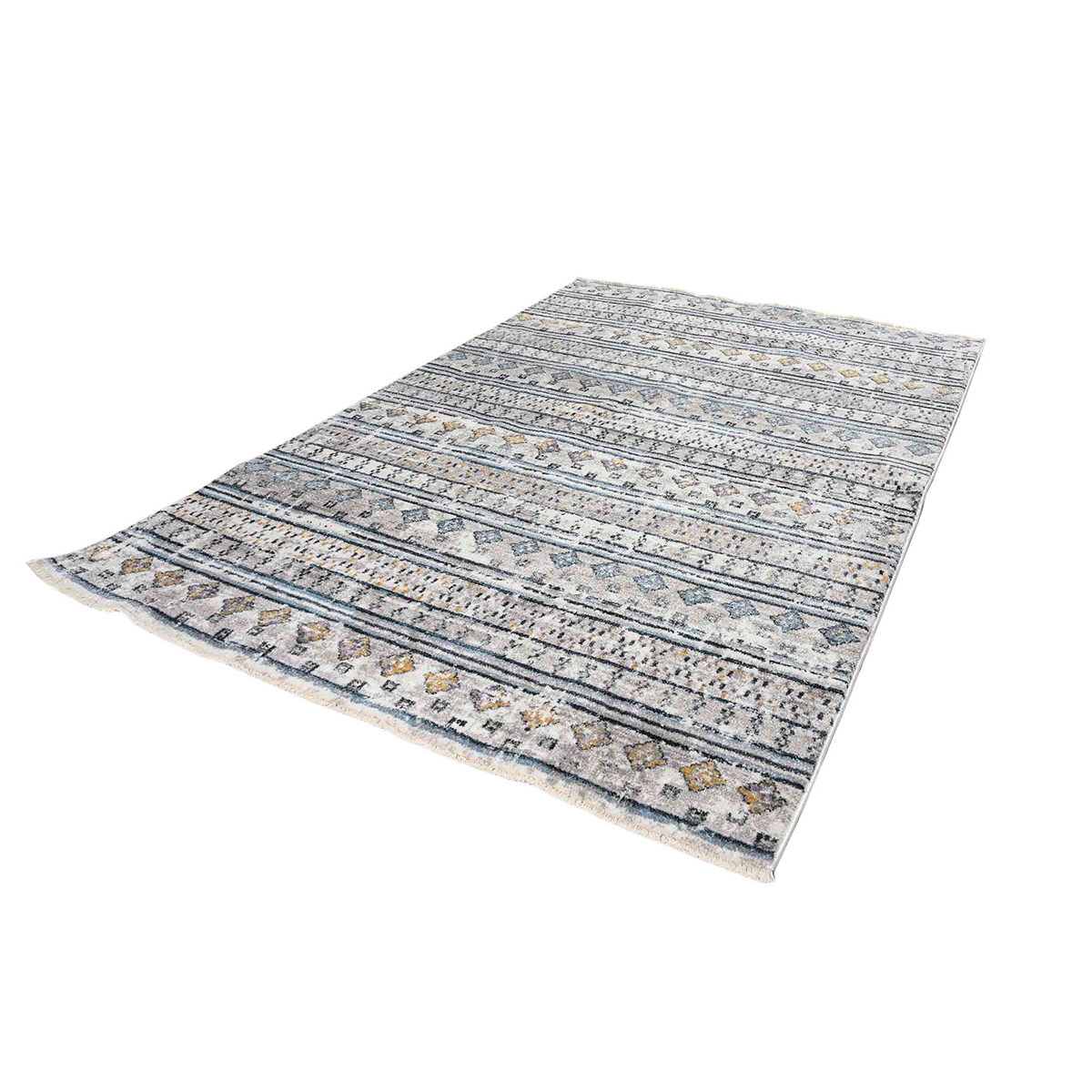 Χαλί (160X230) Polcarpet Mystic Kilvana 3614 Silver Home Χαλιά Σαλονιού Spitishop