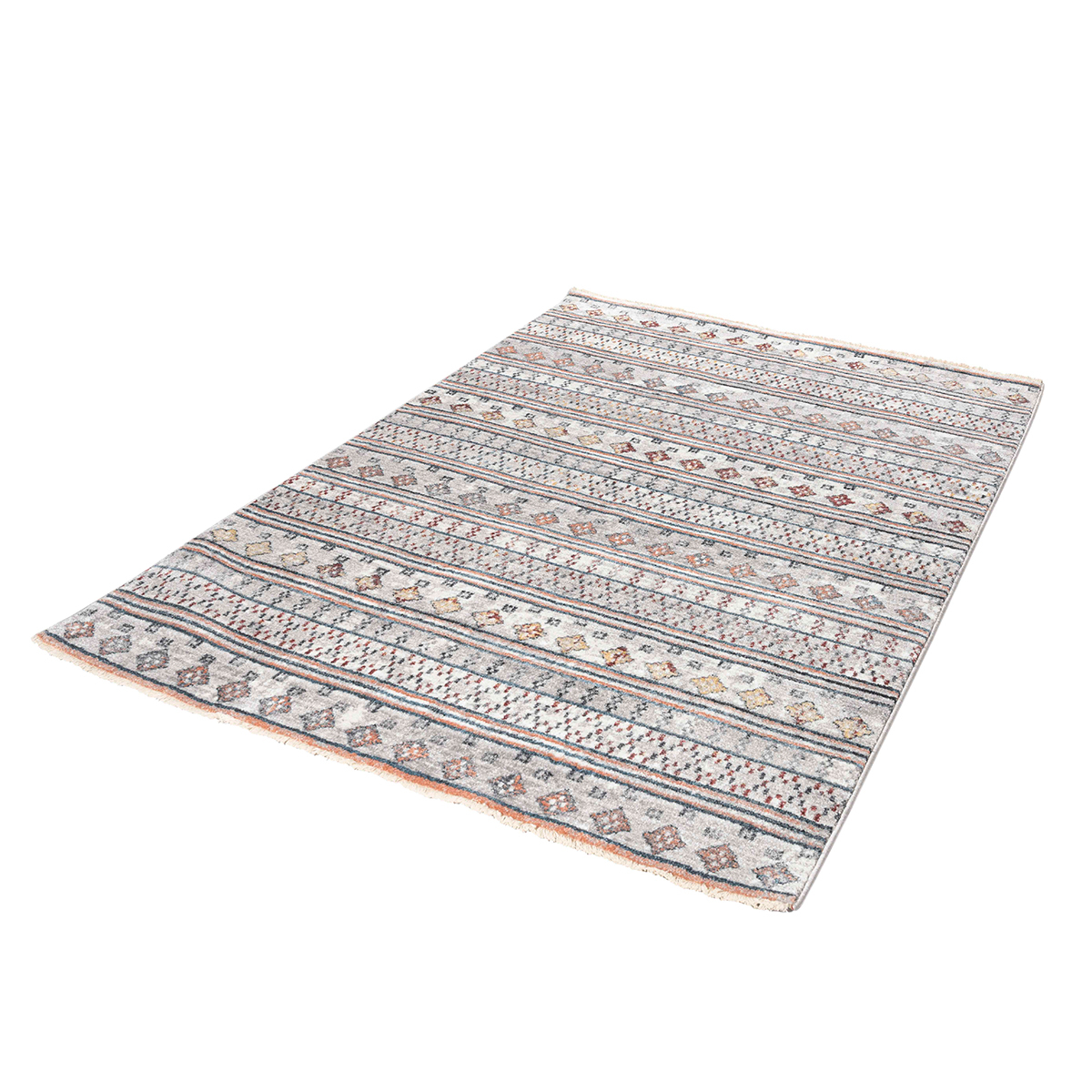 Χαλί (160X230) Polcarpet Mystic Kilvana 3918 L Grey Silver Rose Home Χαλιά Σαλονιού Spitishop