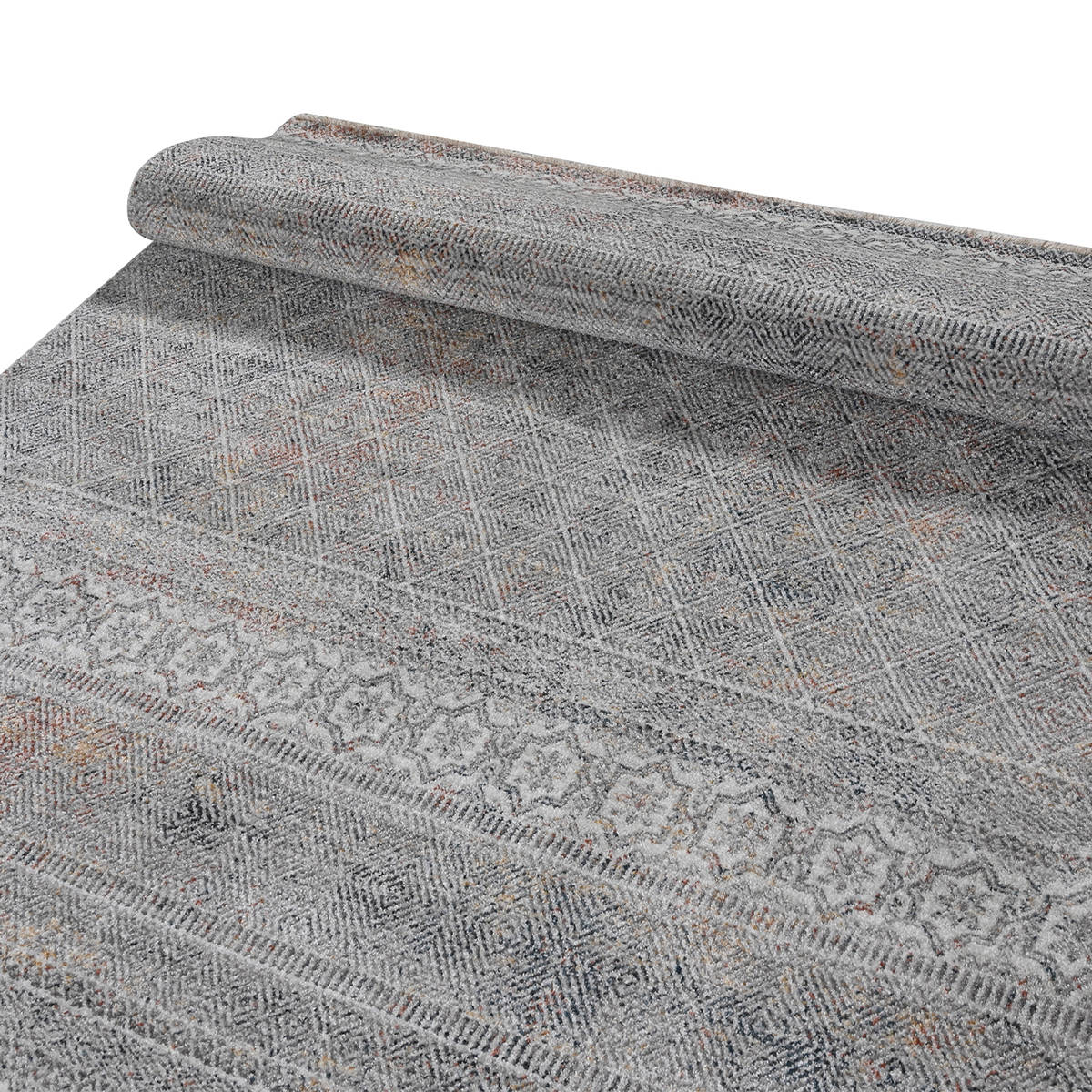 Χαλί (200X290) Polcarpet Mystic Kilvana 4844 Cream Grey Home Χαλιά Σαλονιού Spitishop