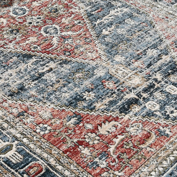 Χαλί (160x230) Polcarpet Allegra Valencia 542 L.Blue/Rose