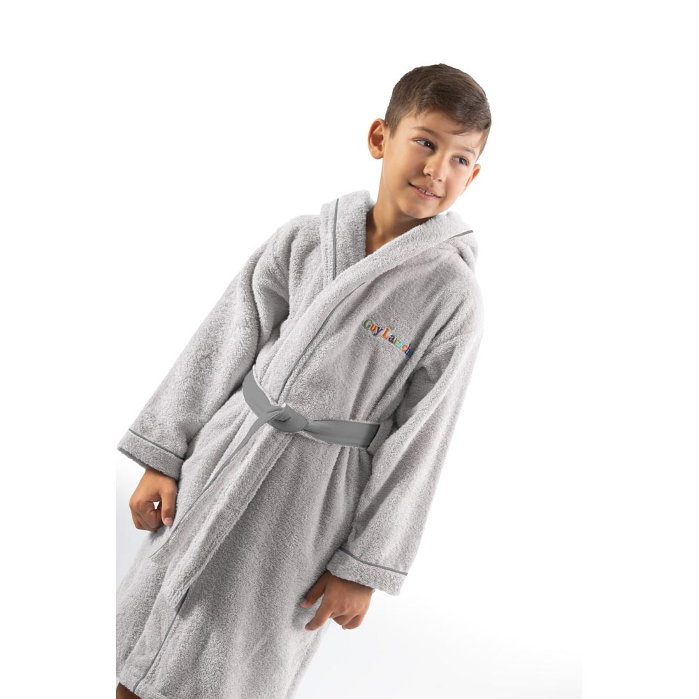 Παιδικό Μπουρνούζι Guy Laroche Kiddies Silver 12-14 Ετών Home Παιδικά Μπουρνούζια - Βρεφικά Spitishop