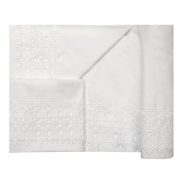 Νυφικά Σεντόνια (Σετ) Viopros Wedding Σχ4 Λευκό