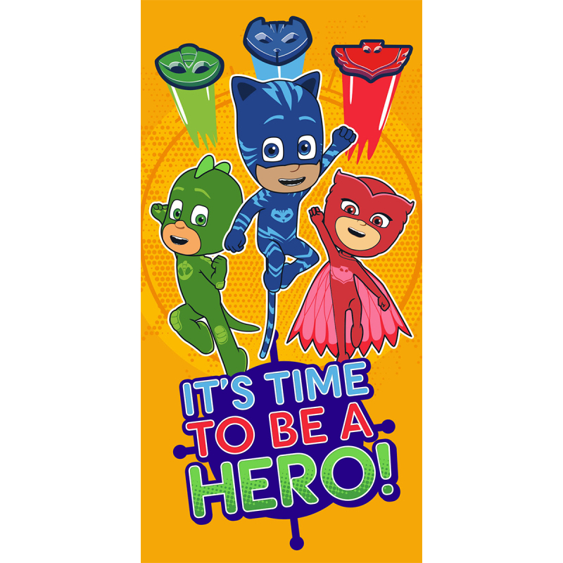 Παιδική Πετσέτα Θαλάσσης (70x140) Viopros Pj Masks 2 320gsm