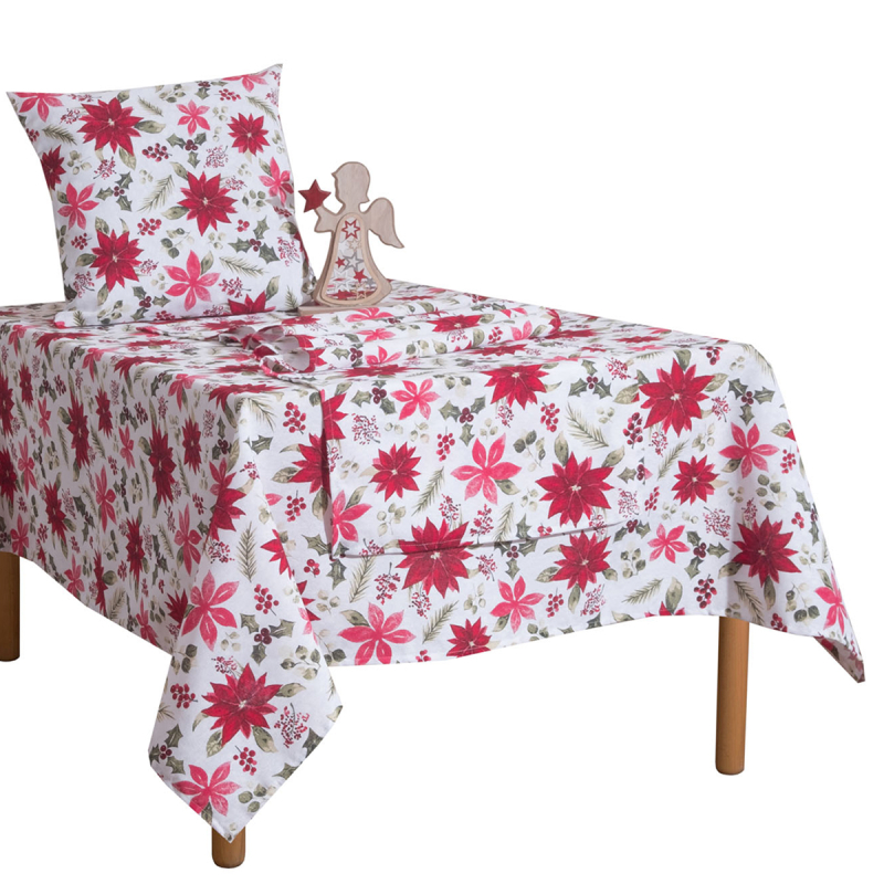 Χριστουγεννιάτικο Τραπεζομάντηλο (140x140) Viopros Christmas 4448