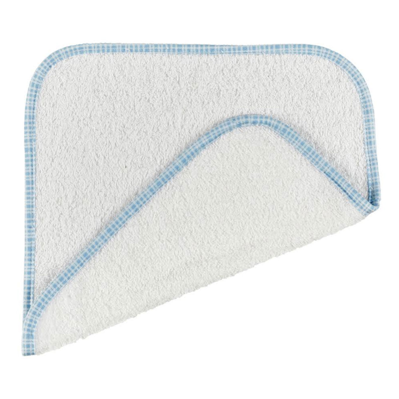 Λαβέτα Ώμου (30x30) Κόσμος Του Μωρού Tartan Σιέλ