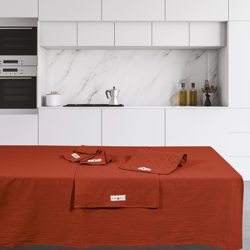 Τραπεζομάντηλο (140x240) Greenwich Polo Club Essential 2642 Terra