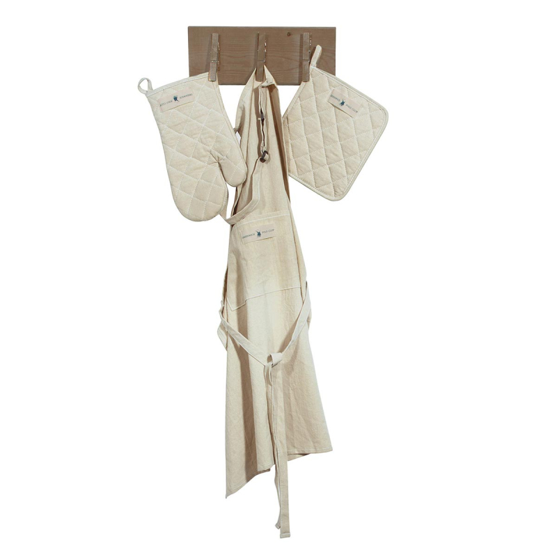 Σετ Κουζίνας 3τμχ Greenwich Polo Club Essential 2637 Ecru