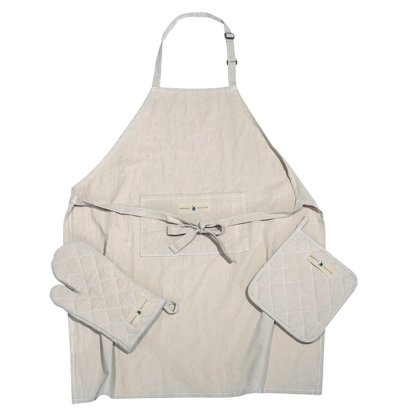 Σετ Κουζίνας 3τμχ Greenwich Polo Club Essential 2637 Ecru