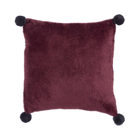 Διακοσμητικό Μαξιλάρι Fleece (50x50) Nef-Nef Homeware Miaris Rouge