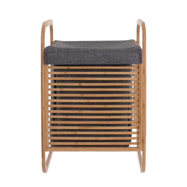 Καλάθι Απλύτων (40x40x70) Estia Bamboo Essentials 02-13042