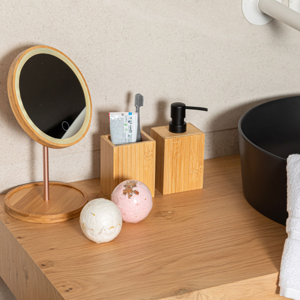 Dispenser Μπάνιου Estia Bamboo Essentials 02-13080