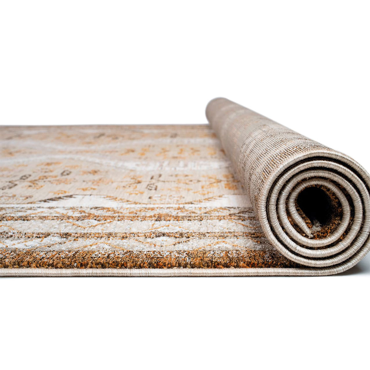 Χαλί (140X200) Βιοκαρπέτ Naf Amaro 9381F Brown Home Χαλιά Σαλονιού Spitishop