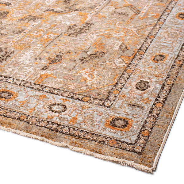 Χαλί (140x200) Βιοκαρπέτ Naf Naf Amaro S366B Brown/Multi Grey