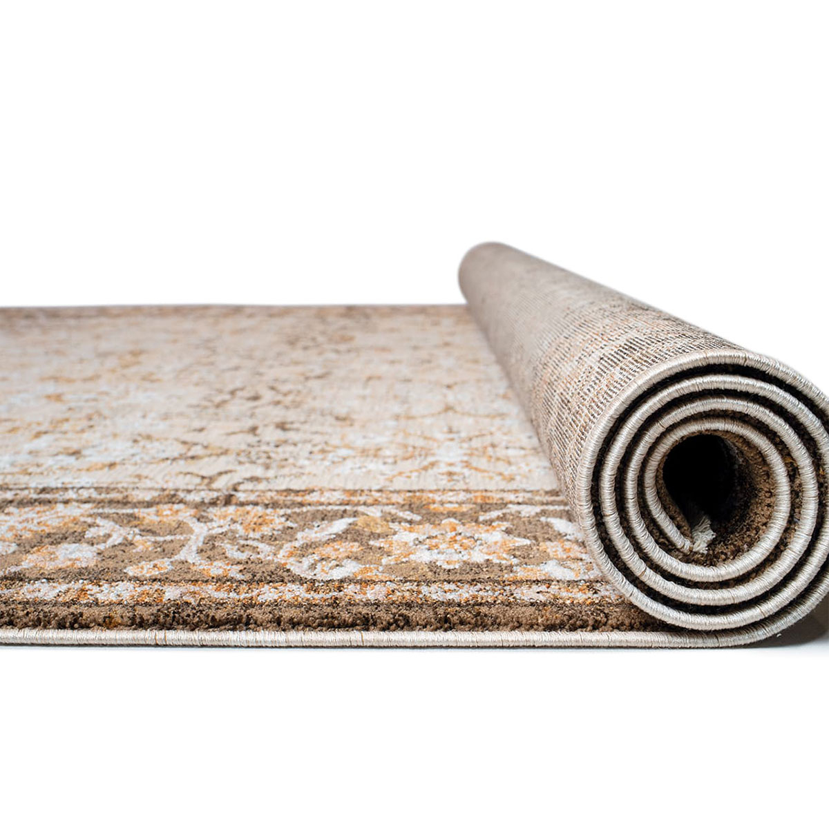 Χαλί (140X200) Βιοκαρπέτ Naf Amaro S370A Brown Home Χαλιά Σαλονιού Spitishop