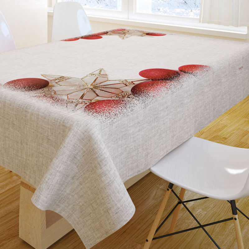 Χριστουγεννιάτικο Τραπεζομάντηλο (145x145) Saint Clair 2028