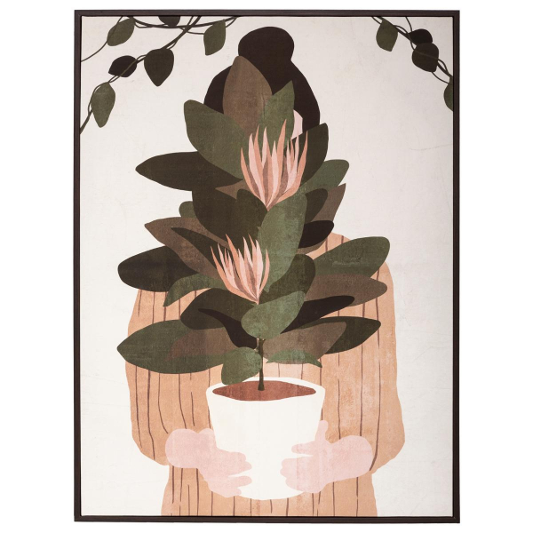 Πίνακας Με Κορνίζα (58x78) A-S Plante Pot 179514