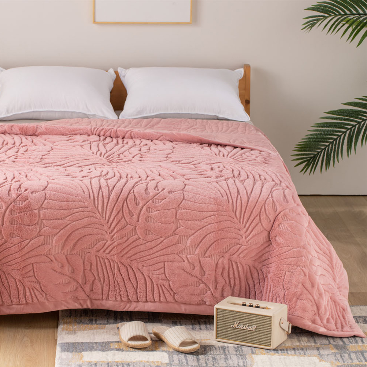 Κουβερτοπάπλωμα Υπέρδιπλο (220x240) Anna Riska Lucia 2 Blush Pink ...