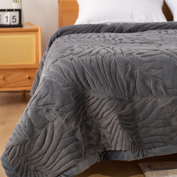 Κουβερτοπάπλωμα Υπέρδιπλο (220x240) Anna Riska Lucia 4 Grey