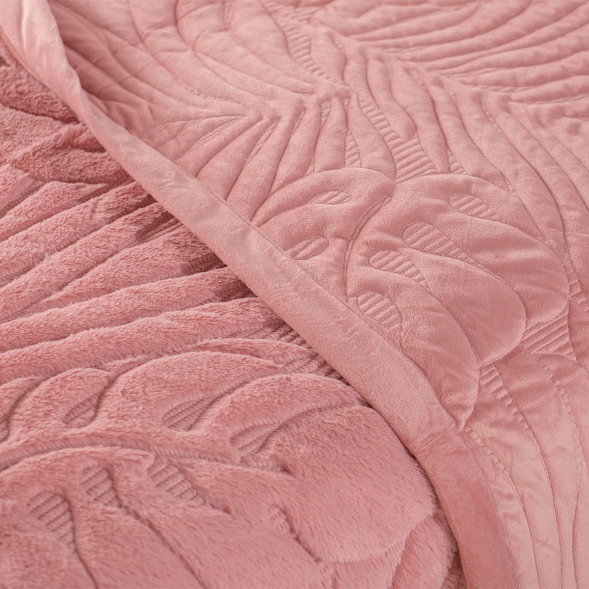 Κουβερτοπάπλωμα King Size (240X260) Anna Riska Lucia 2 Blush Pink Home Λευκά Είδη Κρεβατοκάμαρας Παπλώματα Spitishop