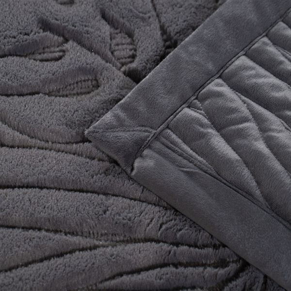 Κουβερτοπάπλωμα King Size (240x260) Anna Riska Lucia 4 Grey