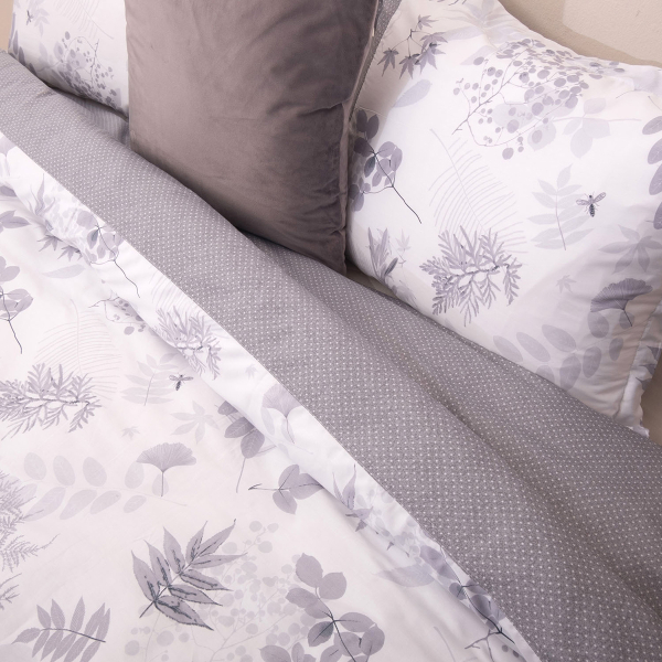 Παπλωματοθήκη Υπέρδιπλη (Σετ 220x240) 2 Όψεων Anna Riska Satin Collection 4003