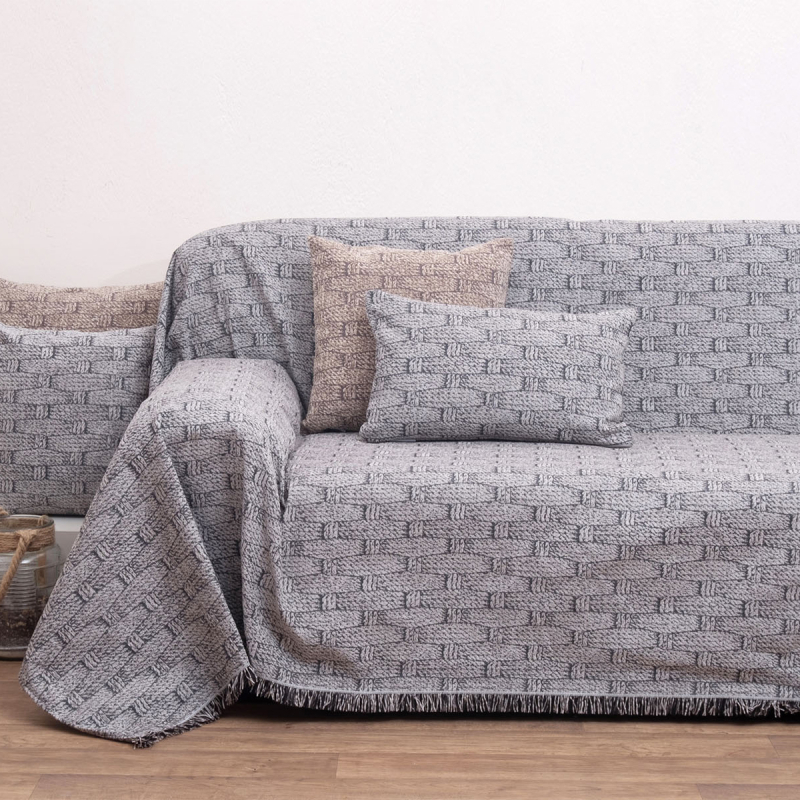 Ριχτάρι Καναπέ Διθέσιου (180x240) Anna Riska 1444 Grey