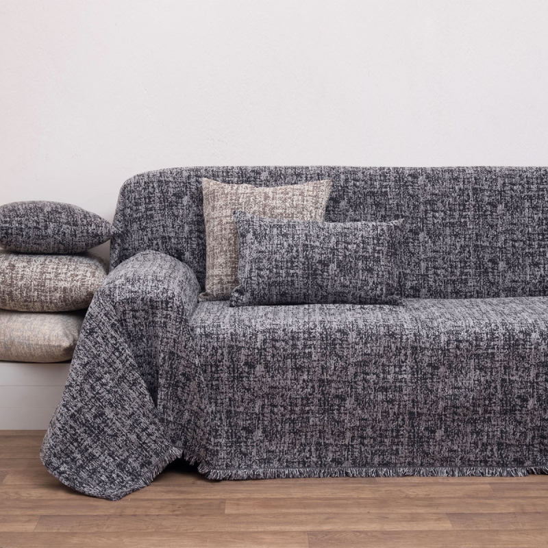 Ριχτάρι Καναπέ Τριθέσιου (180x280) Anna Riska 1445 Αnthracite