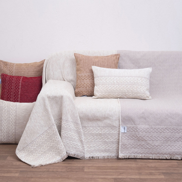 Ριχτάρι Πολυθρόνας 2 Όψεων (180x180) Anna Riska 1446 Sand