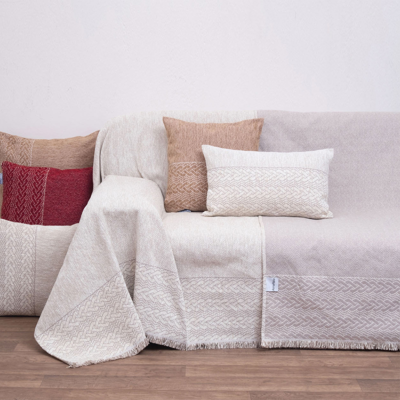 Ριχτάρι Πολυθρόνας 2 Όψεων (180x180) Anna Riska 1446 Sand