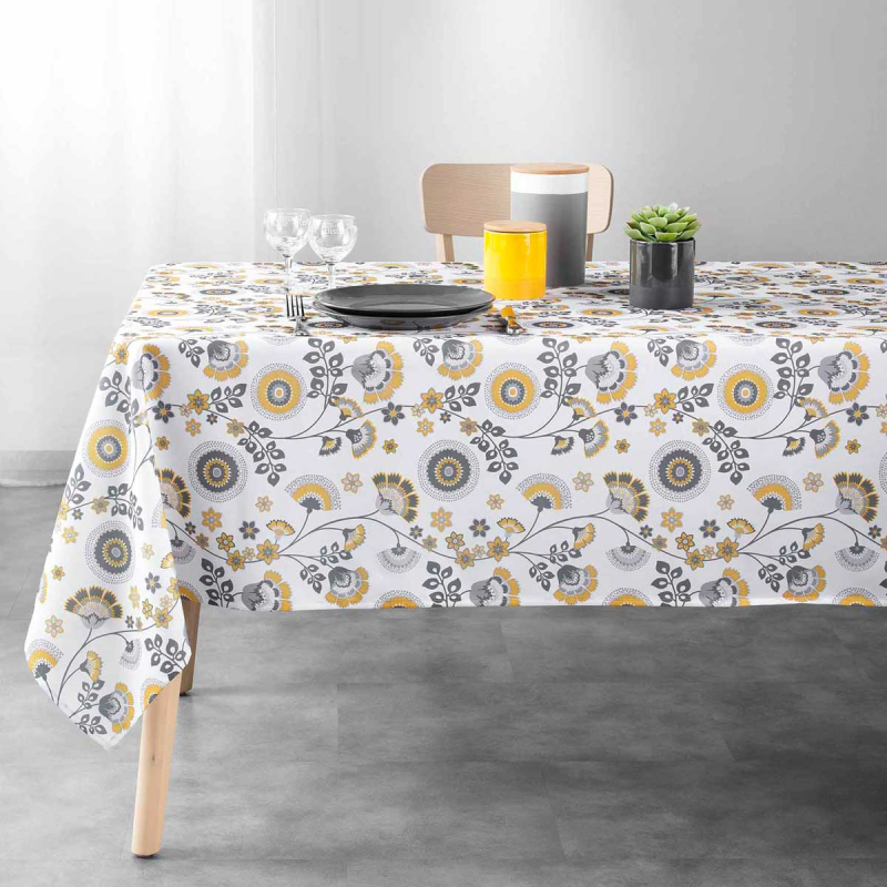 Αλέκιαστο Τραπεζομάντηλο (145x240) L-C Garance Jaune 1723054