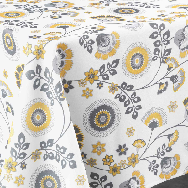 Αλέκιαστο Τραπεζομάντηλο (145x240) L-C Garance Jaune 1723054