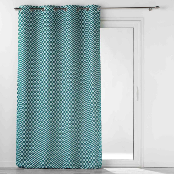 Κουρτίνα (140x260) Με Τρουκς L-C Mariella Petrol 1611395