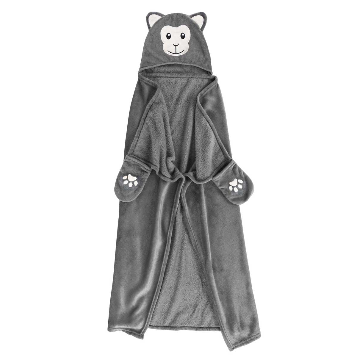 Κουβέρτα Fleece Με Κουκούλα (100x120) L-C Singe 1611106 φωτογραφία