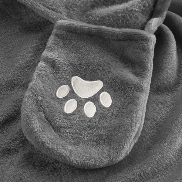 Κουβέρτα Fleece Με Κουκούλα (100x120) L-C Singe 1611106