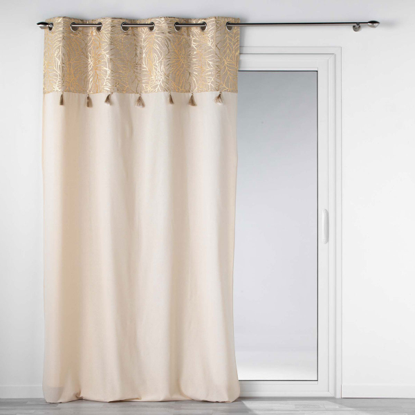 Κουρτίνα (140x240) Με Τρουκς L-C Solea Or 1611559
