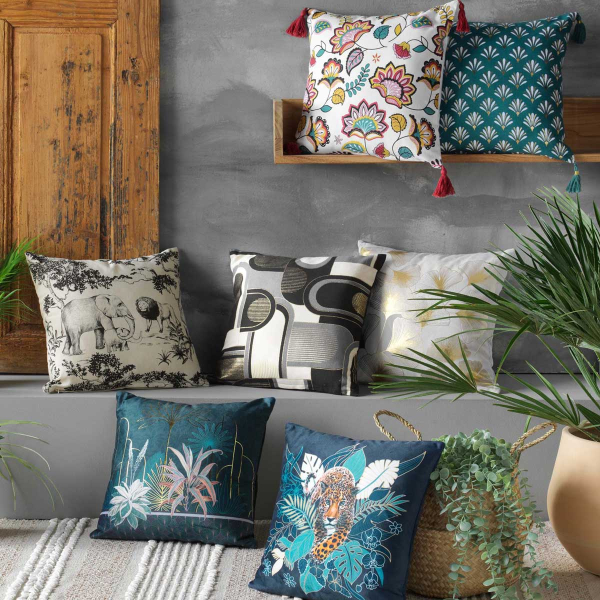 Διακοσμητική Μαξιλαροθήκη Βελουτέ (40x40) L-C Felina 1611784