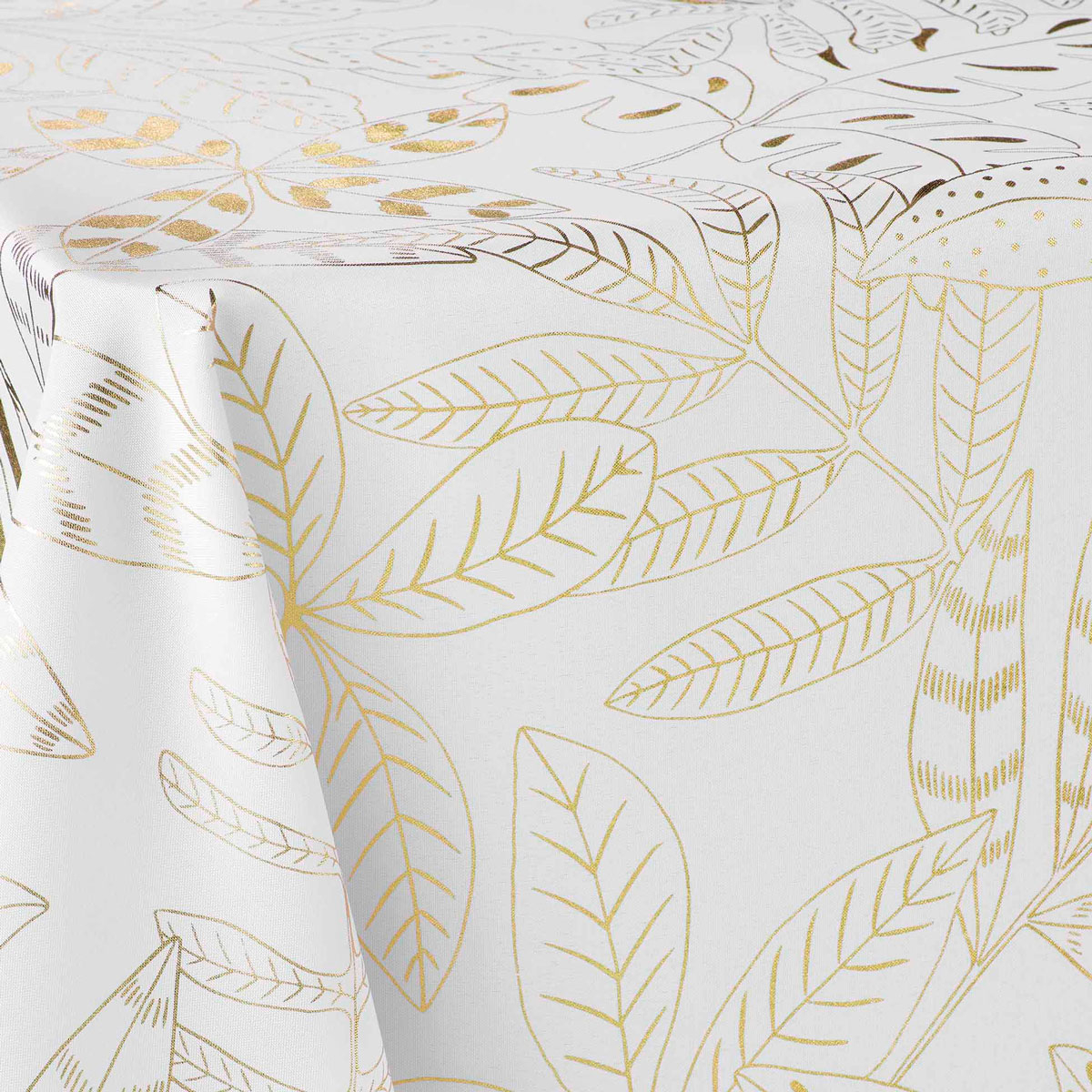 Αλέκιαστο Τραπεζομάντηλο (150X240) L-C Belflor Blanc 1723014 Home Λευκά Είδη Κουζίνας & Τραπεζαρίας Τραπεζομάντηλα Spitishop