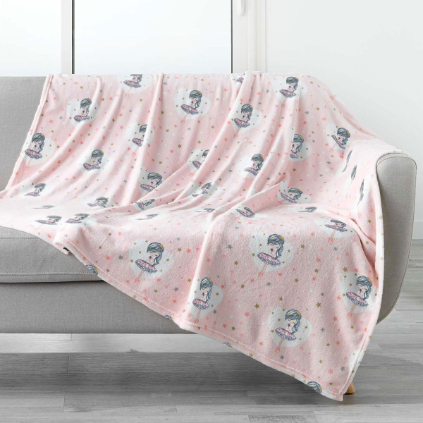 Κουβέρτα Fleece Κούνιας (125x150) L-C Petite Etoile 1611098