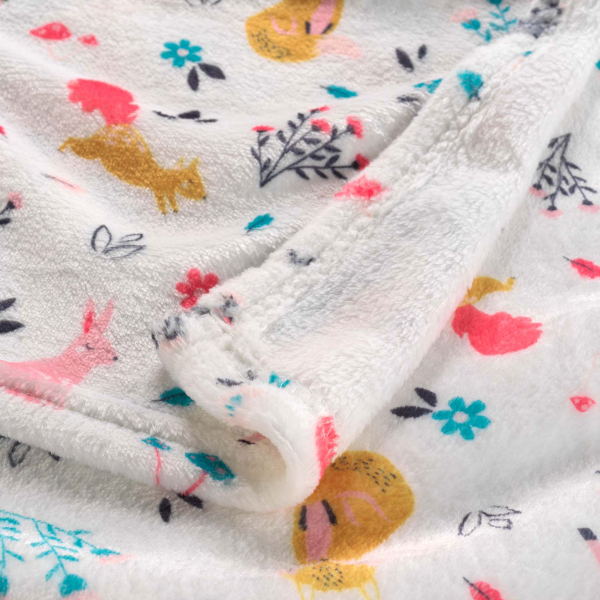 Κουβέρτα Fleece Κούνιας (125x150) L-C Licorne 1611100