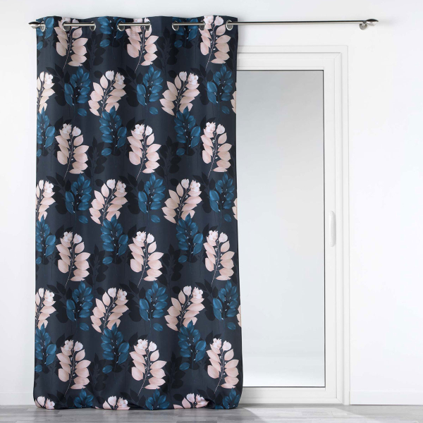 Κουρτίνα (140x260) Με Τρουκς L-C Belline Rideau Bleu 1611149