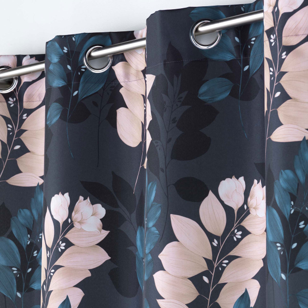 Κουρτίνα (140x260) Με Τρουκς L-C Belline Rideau Bleu 1611149