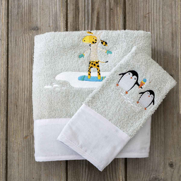 Παιδικές Πετσέτες (Σετ 2τμχ) Nima Kids Frosty