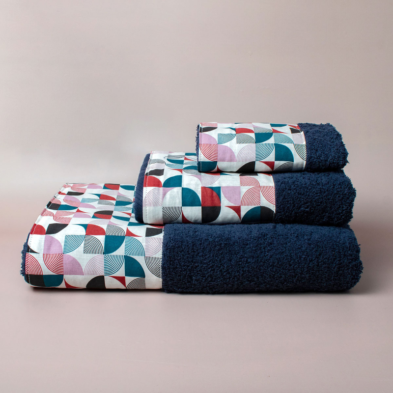 Πετσέτα Σώματος (80x150) White Fabric Lewis 600gsm