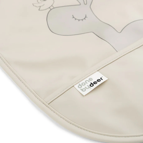 Σαλιάρες (42x27.5) Σετ 2τμχ Done By Deer Croco Lalee Sand