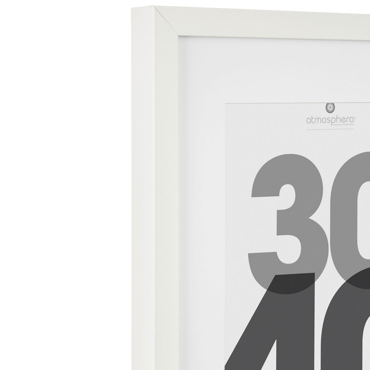 Κορνίζα (30X40) A-S White Frame 121158B Home Διακόσμηση Κορνίζες Spitishop