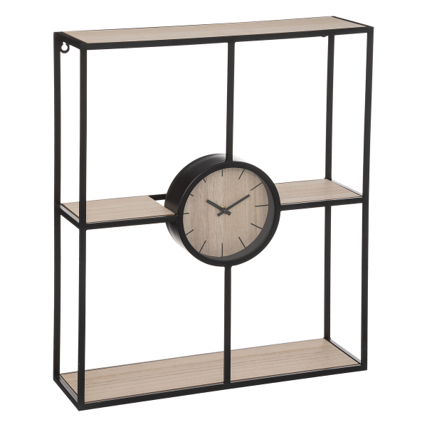 Ρολόι Τοίχου - Ράφι (50x60) A-S Clock Shelf 188029