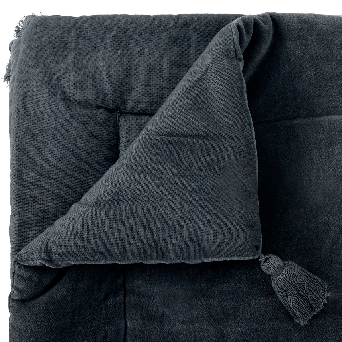 Βελουτέ Τραβέρσα Κρεβατιού (70X180) A-S Night D Grey 188600L Home Λευκά Είδη Κρεβατοκάμαρας Τραβέρσες Spitishop